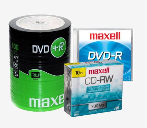 MAXELL CD & DVD