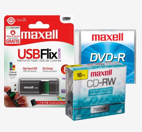 SUPPORT MEDIA MAXELL