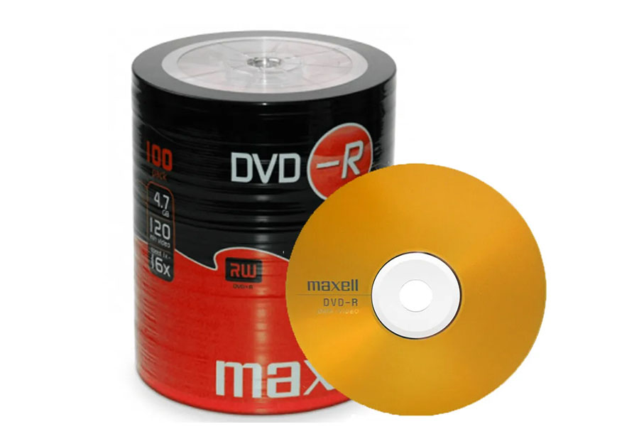 Photo: MAXELL DVD-RW 4.7GB/120MIN/2X (BOITE 100) / 23319003 GE