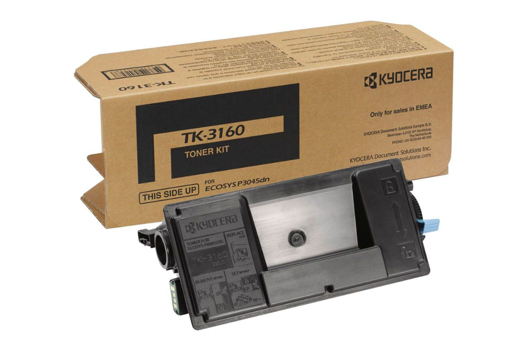 Photo: KYOCERA TONER TK3160 POUR ECOSYS P3045dn / P3145dn / P3050dn / P3060dn / 1T02T90NL1 - 1T02T90NLC GE