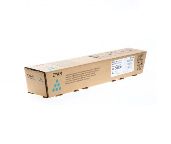 Photo: RICOH TONER AFICIO MPC 2003/2503 CYAN SY (841935) GE