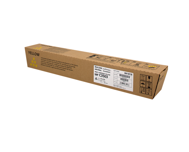 Photo: RICOH TONER MPC3003/3503 YL / 841830 GE