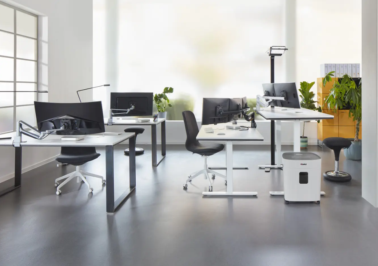 Dahle, DAHLE Clu Plus C, Bras puissant pour Ecran avec vérin à Gaz, Noir (991+3018+000)