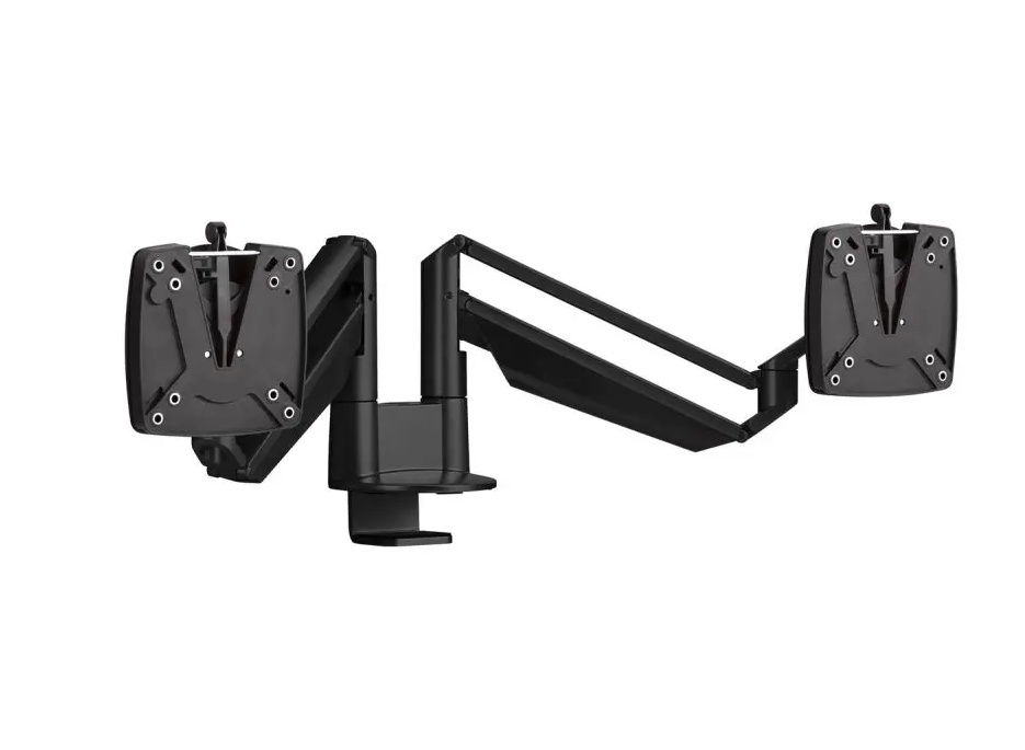 Dahle, DAHLE Clu Duo C, Bras pour 2 éléments support Ecran, Noir (990+4018+000)