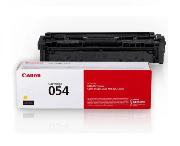 Photo: CANON TONER 054 YL POUR LBP-621cw / MF643cdw / MF645cx /3021C002 GE