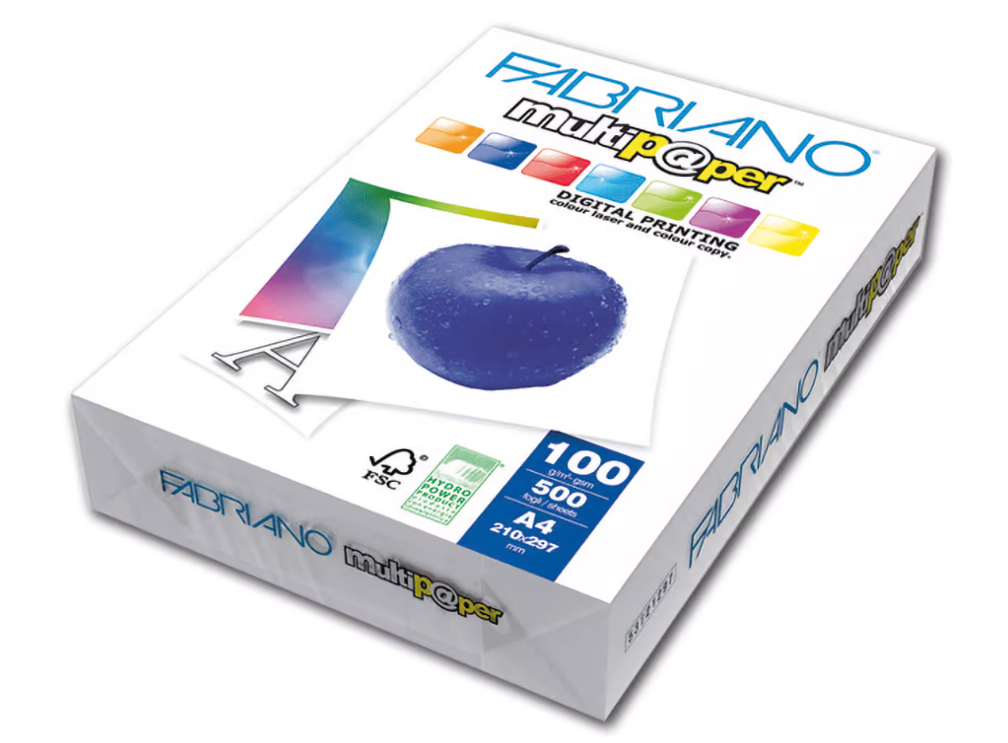 Photo: FABRIANO PAPIER MULTIPAPER 100g (500 Feuille)