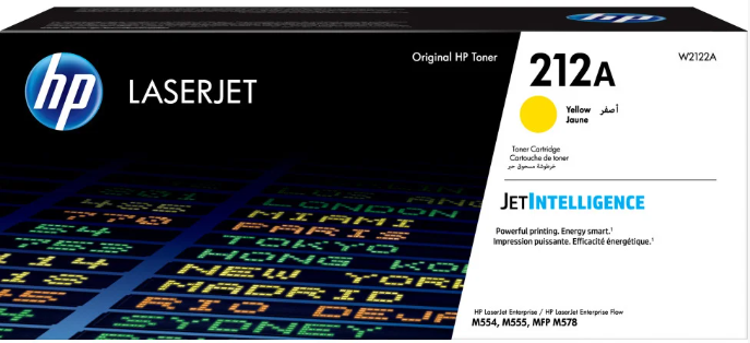 Photo: HP TONER (212A) W2122A YL GE