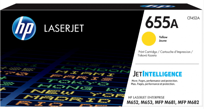 Photo: HP TONER (655A) CF452A YL GE