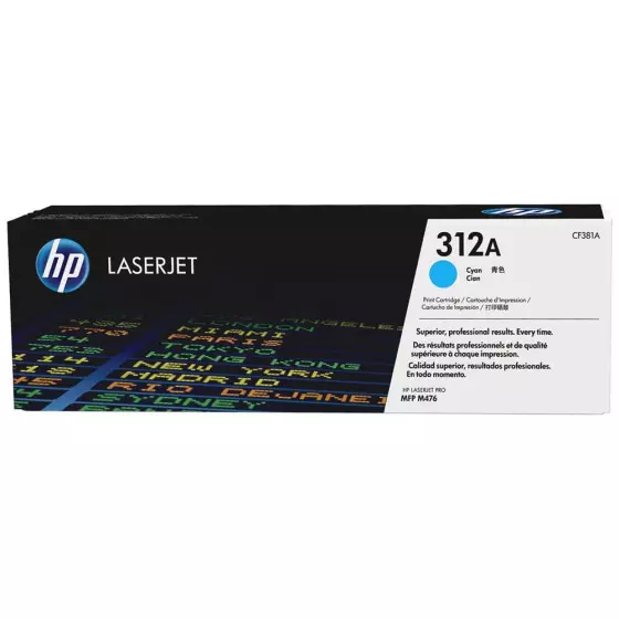 Photo: HP TONER (312A) CF381A CY GE