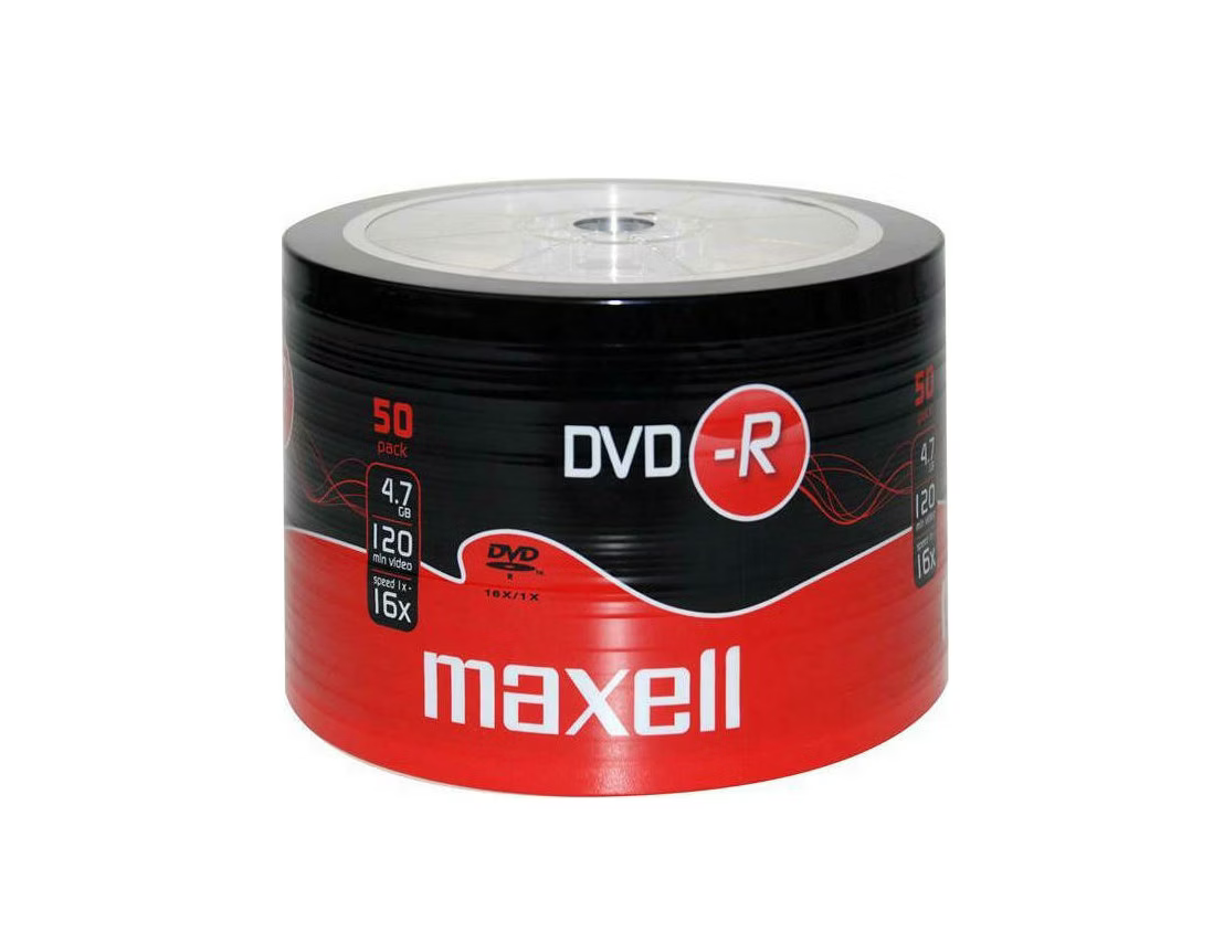 Photo: MAXELL DVD-R IMPRIMABLE / 4.7GB BOITE DE 50 PCS