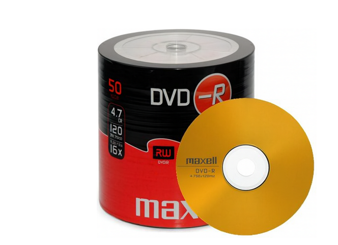 Photo: MAXELL DVD-R / 4.7GB BOITE DE 50 PCS /23119004